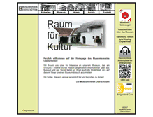 Tablet Screenshot of museum-oberschuetzen.com